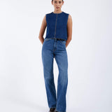 Echo Straight Jeans - Bay Mid Used