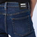 Chase Skinny Jeans - Moat Plain Dark Blue