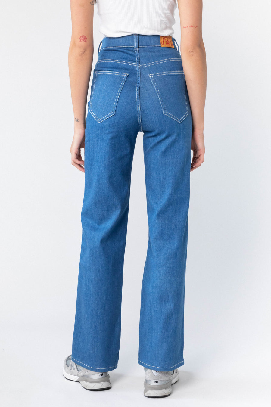 Moxy Straight Jeans - Less Blue Rinse - Final Sale