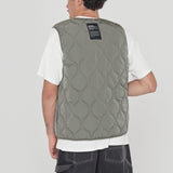 Sam Quilted Vest - Thyme