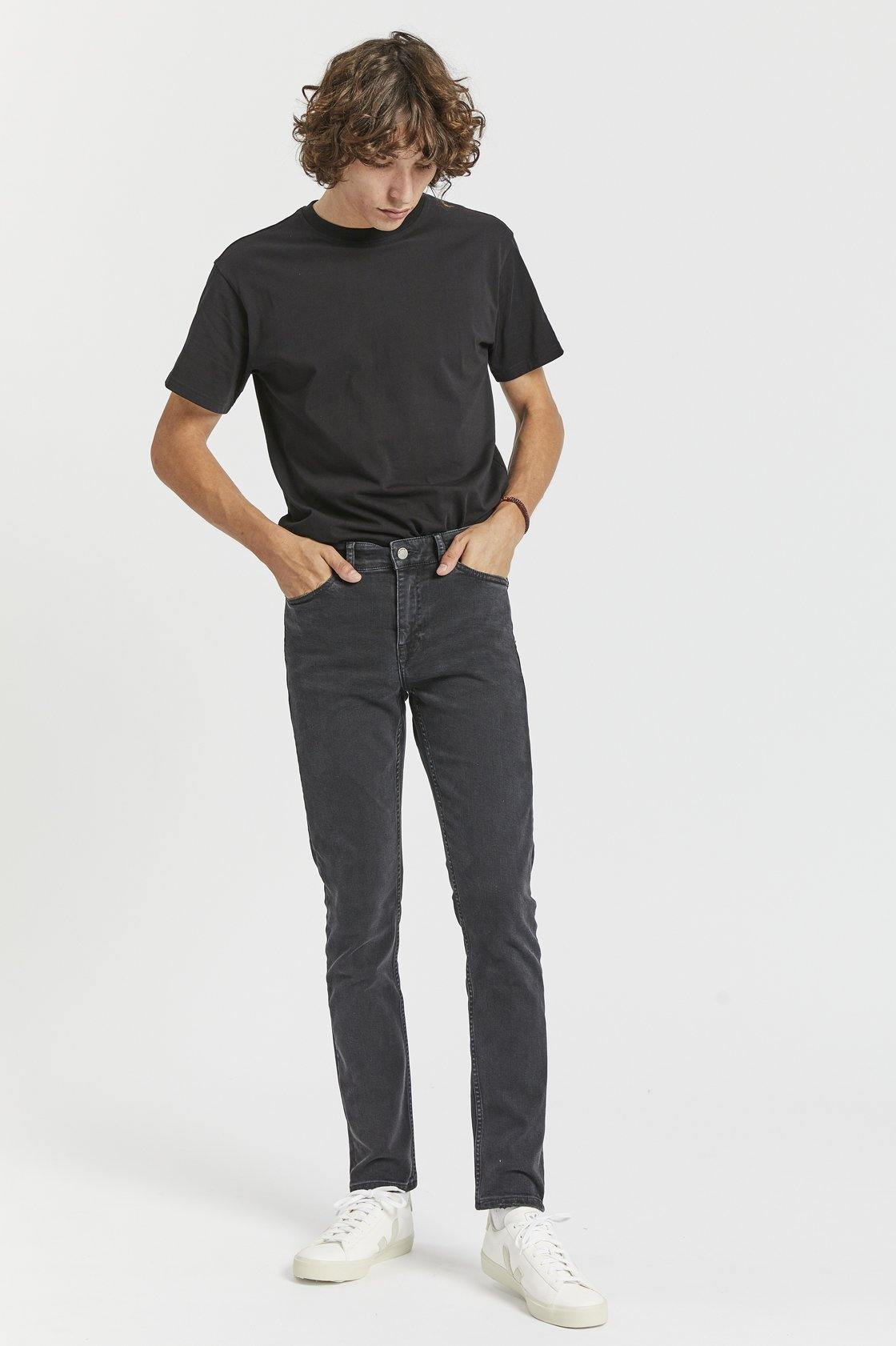 Chase Skinny Jeans Greyish Black – Dr Denim Jeans Australia NZ