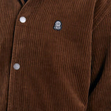 Split Jacket - Brown Cord