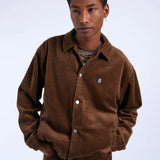 Split Jacket - Brown Cord