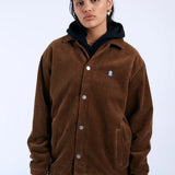 Split Jacket - Brown Cord