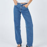 Arch Straight Pebble Mid Stone Tall Jeans