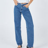 Arch Straight Pebble Mid Stone Tall Jeans