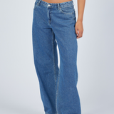 Hill Low Jeans Petite - Pebble Mid Stone