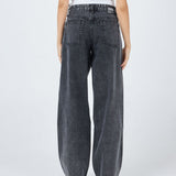 Hill Low Jeans - Marble Black