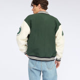 Annivarsity Jacket - Green Patched