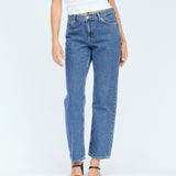 Arch Straight Jeans - Pebble Mid Stone