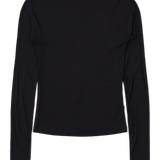 Aria Long Sleeve Top - Black