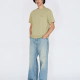 Bace Tee - Lt Green Brush