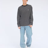 Caiden Long Sleeve  - Double Stripe BL