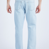 Dash Straight Jeans - Stream Light Worn