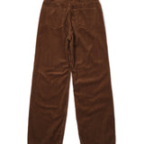 Donna Baggy Jeans - Brown Cord