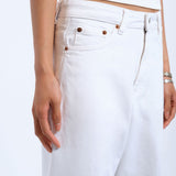 Hill Low Jeans PETITE - White