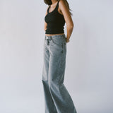 Rhue Wide Jeans - Ash Grey