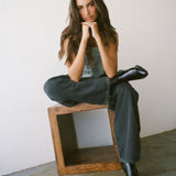 Hill Low Jeans - Aged Black