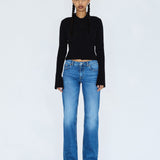 Addy Mid Straight Jeans - Bay Mid Fade