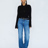 Addy Mid Straight Jeans - Bay Mid Fade