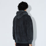 Aiden Hoodie - Washed Black Utopia