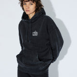 Aiden Hoodie - Washed Black Utopia