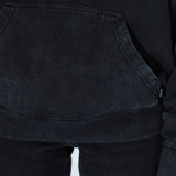 Aiden Hoodie - Washed Black Utopia
