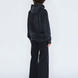 Aiden Hoodie - Washed Black Utopia