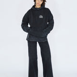 Aiden Hoodie - Washed Black Utopia
