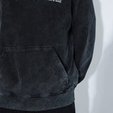 Aiden Hoodie - Washed Black Utopia