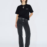 Bace Tee - Black Brush