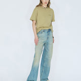 Bace Tee - Lt Green Brush