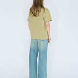 Bace Tee - Lt Green Brush
