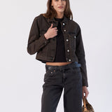 Becky Jacket - Jet Brown