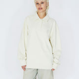 Brady Collar Sweat - Ecru Mono