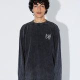 Caiden Long Sleeve - Washed Black Dance