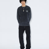 Caiden Long Sleeve - Washed Black Dance