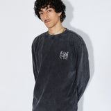 Caiden Long Sleeve - Washed Black Dance