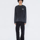 Caiden Long Sleeve - Washed Black Dance