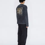 Caiden Long Sleeve - Washed Black Dance