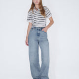 Donna High Relaxed Jeans - Drift Light Used