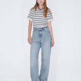 Donna High Relaxed Jeans - Drift Light Used
