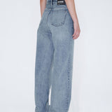Donna High Relaxed Jeans - Drift Light Used