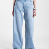 Donna Baggy Jeans - Stream Light Used