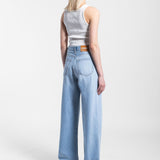 Donna Baggy Jeans - Stream Light Used