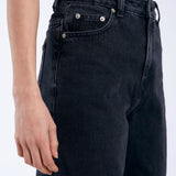 Donna Baggy Jeans - Retro Black