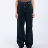 Donna Baggy Jeans - Retro Black