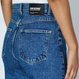 Echo High Straight Jeans - Bay Mid Retro
