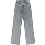 Echo High Straight Jeans - Tar Ash Grey