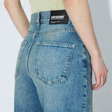 Echo High Straight Jeans - Bay Sky Dirty